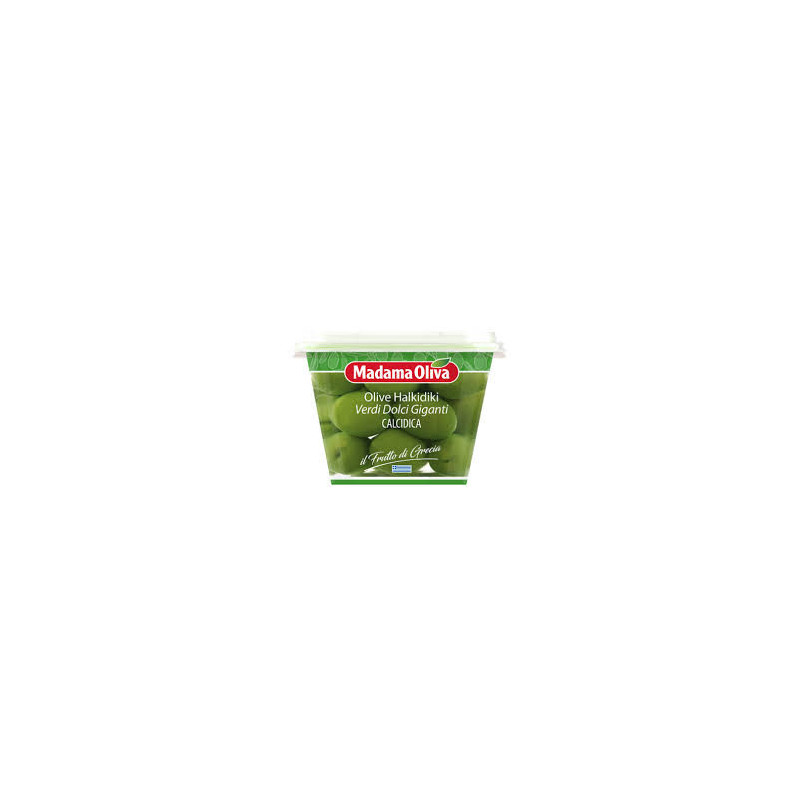 OLIVES GIANT GREEN SWEET (250G-480G) - MADAMA OLIVA