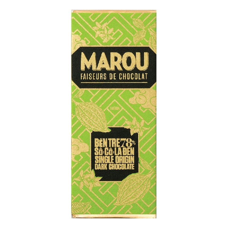 CHOCOLATE BEN TRE 78% (24G) - MAROU