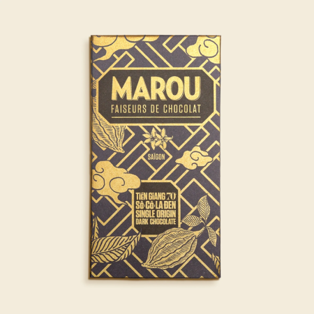 CHOCOLATE TIEN GIANG 70% (80G) - MAROU