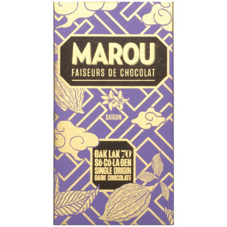 CHOCOLATE DAKLAK 70% (80G) - MAROU