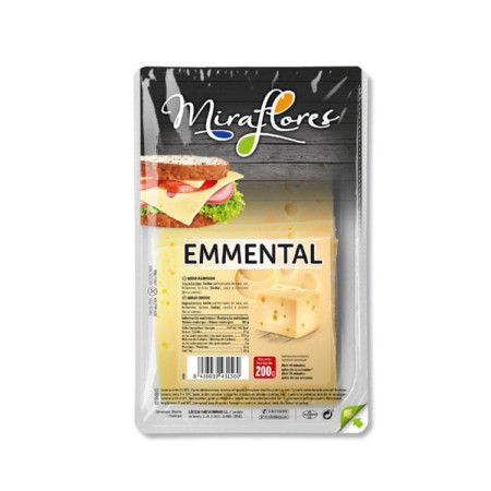 EMMENTAL SLICES (200G) - MIRAFLORES