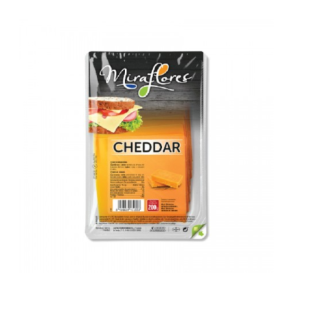 CHEDDAR SLICES (100G) - MIRAFLORES