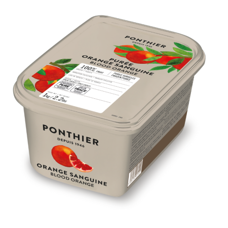 PUREE BLOOD ORANGE FRZ (1KG) - PONTHIER
