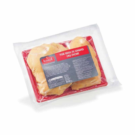 DUCK FOIE GRAS WITHOUT VEINS FRZ (~500G) - ROUGIÉ