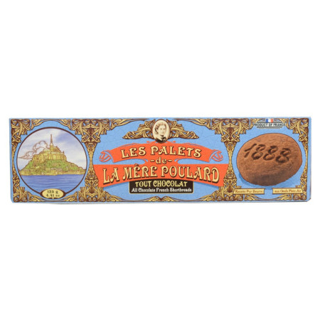 SHORTBREADS CHOCOLATE IN PACK (125G) - LA MÈRE POULARD