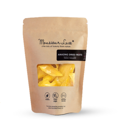 DRIED MANGOES IN BAG (100G) - MONSIEUR LUXE