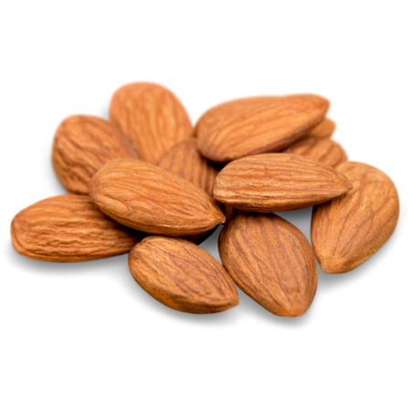 WHOLE ALMOND WITH SKIN IN SQUARE BOX (100G) - MONSIEUR LUXE