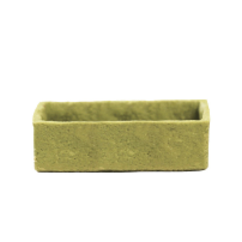 RECTANGULAR TART SHELL BUTTER MATCHA (2.5X5CM, 12G) - (C240) - C'EST BON"
