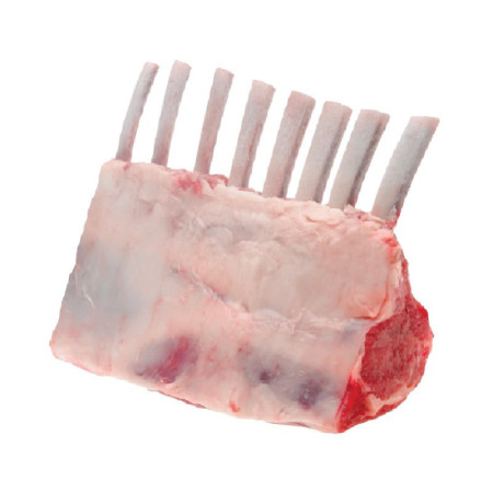 RACK CAP OFF 8 RIBS FRZ BONE IN FRENCHED LAMB NZ (~450G) - COASTAL LAMB