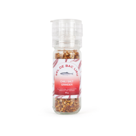 CHILI & COARSE SALT MIX GRINDER (65G) - BAC LIEU