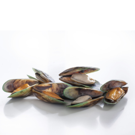 WHOLE GREENSHELL MEDIUM MUSSEL FRZ NZ (1KG) - OMEGA