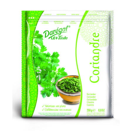 CHOPPED CORIANDER FRANCE FRZ (250G) - DAREGAL
