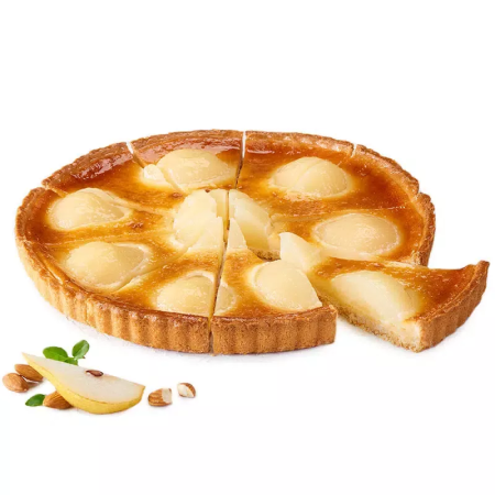 TART PEAR PRECUT 10 SLICES FRZ (750G) - BONCOLAC