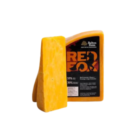 VINTAGE CHEDDAR RED FOX LEICESTER 16M (1.5KG) - BELTON FARM - DEVON CREAM COMPANY