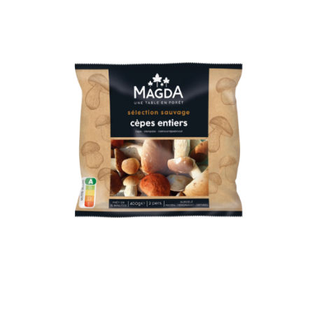 WHOLE PORCINI (CEPES) FRZ (400G) - MAGDA
