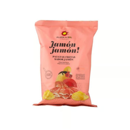 POTATO CHIPS JAMON SPANISH HAM (115G) - PLAZA DEL SOL